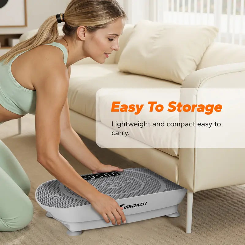 Slim Whole Body Vibration Fitness Plate