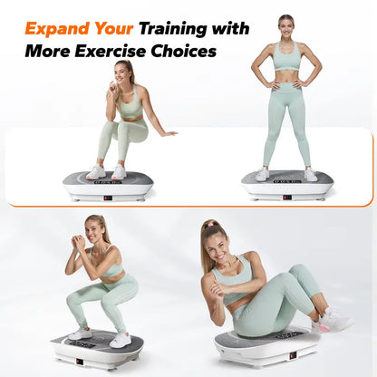 Slim Whole Body Vibration Fitness Plate