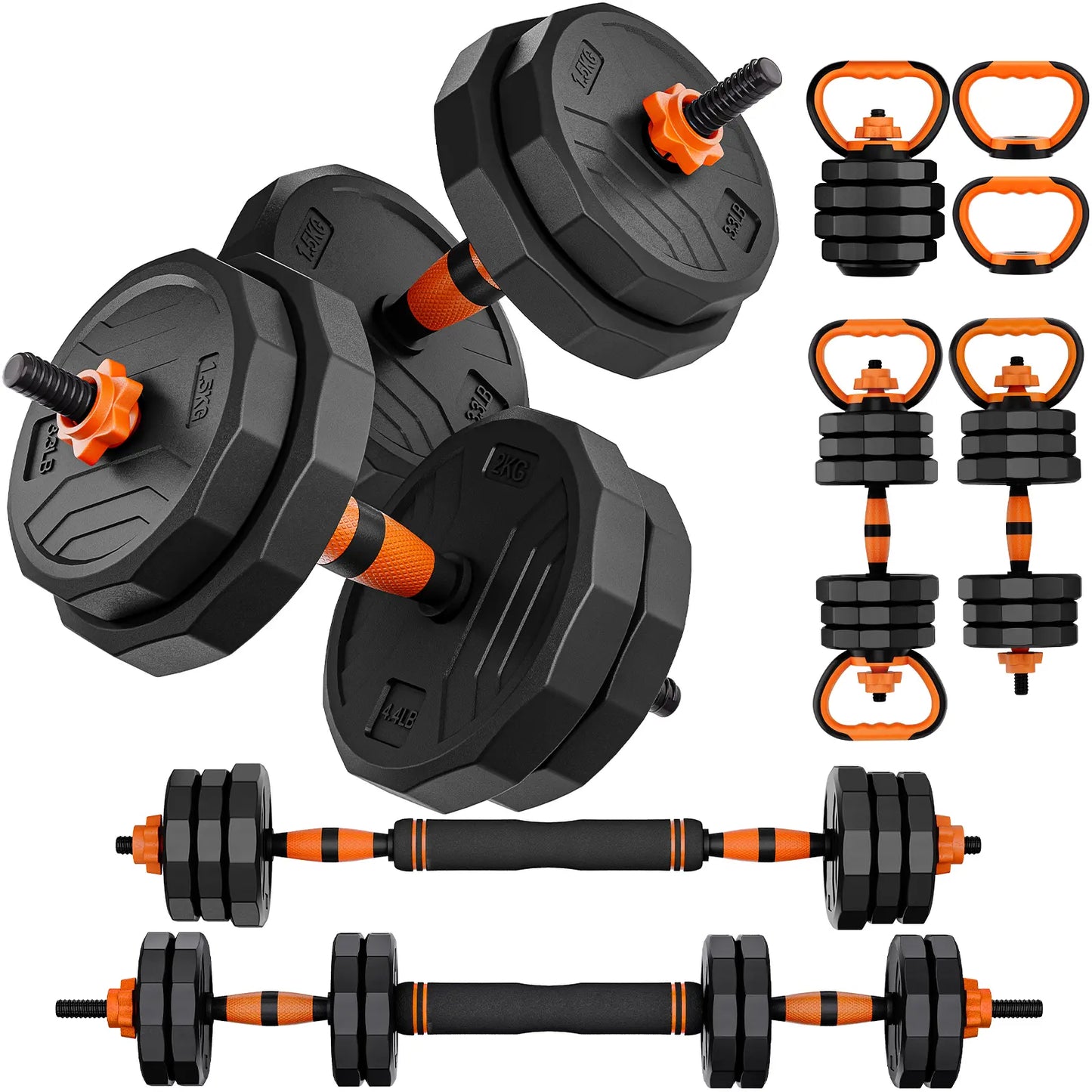 330LBS No Drill Doorway Pull Up Bar 28"-38" Adjustable Non-Slip Bar