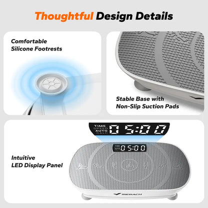 Slim Whole Body Vibration Fitness Plate